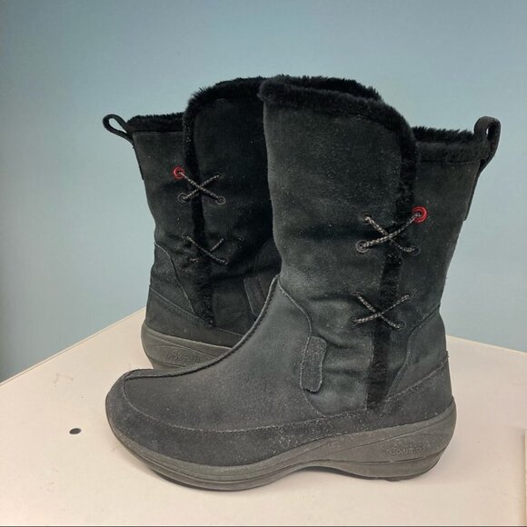 COLUMBIA Sz 9 Omni Shield Omni Grip Techlite Water Resistant Delaney Snow Boots - Picture 3 of 12